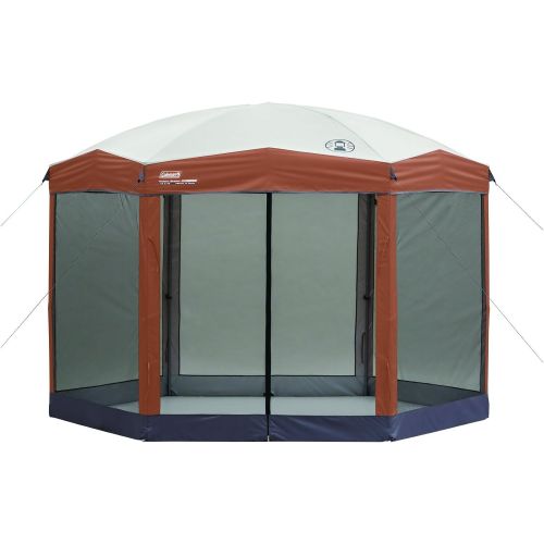 콜맨 Coleman Screened Canopy Tent with Instant Setup | Back Home Screenhouse Sets Up in 60 Seconds
