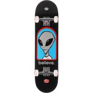 Alien Workshop Skateboards Believe Pre-Built Skateboard Complete - Black - 7.75