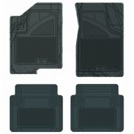 U Koolatron Pants Saver Custom Fit 4 Piece All Weather Car Mat for Select Chevrolet Models (Black)