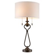 Trans Globe Lighting RTL-8933 Mulholland Indoor Antique Brass Traditional Table Lamp, 29 High