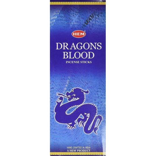  인센스스틱 Hem Incense Hem Dragons Blood Blue Incense, 3 Boxes - (360 Sticks per Order) Bulk Order