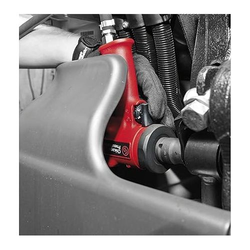  Chicago Pneumatic CP7732 1/2 Inch Air Impact Wrench, Steel Front Cover, Aluminum Body, Jumbo Hammer, One-Hand Operation, Max Torque Output 450 ft-lbs / 610 Nm, 9000 RPM