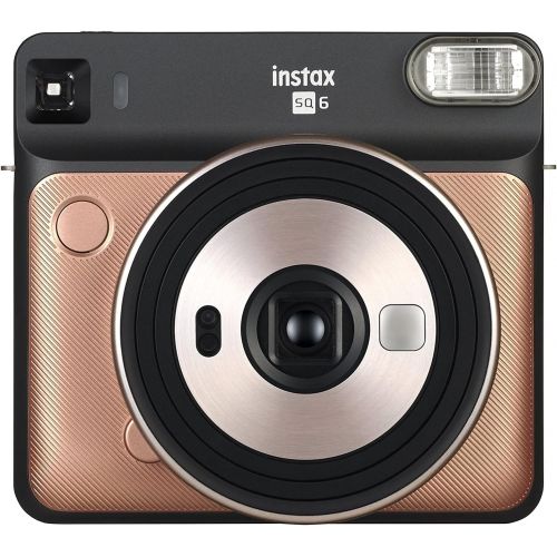 후지필름 [아마존베스트]Fujifilm Instax Square SQ6 - Instant Film Camera - Blush Gold