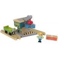 Fisher-Price Thomas & Friends Wood, Spin & Lift Crane