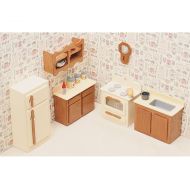 Greenleaf Dollhouse Furniture Kit for Kitchen