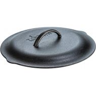 Lodge 12 Inch Cast Iron Lid. Classic 12-Inch Cast Iron Cover Lid with Handle and Interior Basting Tips.
