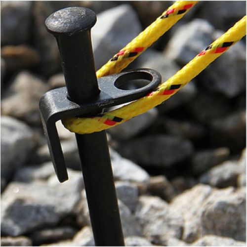  TRIWONDER Tent Stakes Heavy Duty Camping Stakes Forged Steel Tent Pegs Nails Outdoors Solid Stakes with Carrying Bag