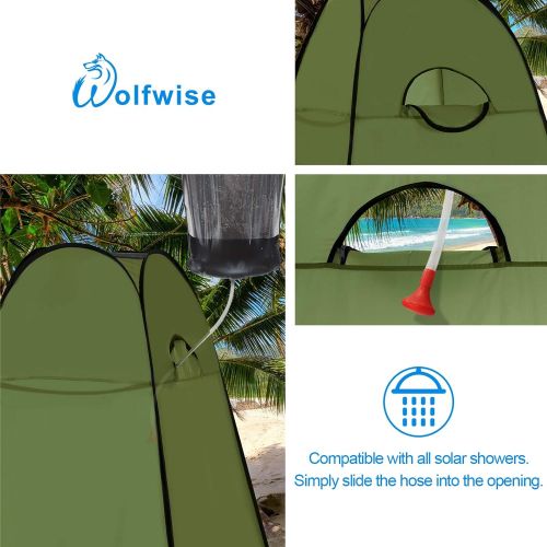  WolfWise Pop-up Shower Tent