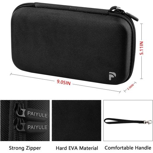  PAIYULE Travel Case for Texas Instruments Ti Nspire CX CAS II Ti-84 Plus CE Graphing Calculator, Large Capacity for Pens, Cables and Other Accessories -Black (Box Only)