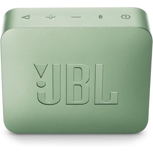 제이비엘 JBLJBLGO2GMT Go 2 Portable Bluetooth, Mint, 4.3 x 4.5 x 1.5