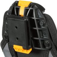 [아마존베스트]ToughBuilt - Drill Holster Specialist - Covered Accessory Pocket, 15 Pockets, 7 Drill Pockets & 2 Screw Driver Loops, Carabiner Attachments Loops (Patented ClipTech Hub & Work Belt