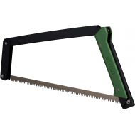[무료배송]아가와캐년 보레알21 폴딩 접이식 톱 Agawa Canyon - BOREAL21 Folding Bow Saw - Black Frame, Green Handle, All-Purpose Blade
