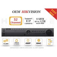 [아마존베스트]HAWK EYE SURVEILLANCE 32CH HD TVI 4MP DVR - Surveillance Digital Video Recorder 32CH HD-TVI/CVI/AHD H265 Full-HD HDMI/VGA/BNC Video Output Analog & IP Camera Support Hikvision Compatible with DS-7332HQH