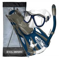U.S. Divers Panoramic View Adult Snorkel Set