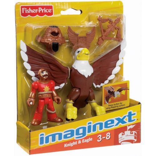  Fisher-Price Imaginext Knight and Eagle