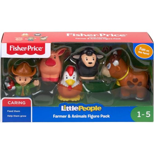  Fisher-Price Little People Farmer & Animals Figure Pack