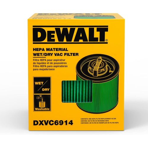  DEWALT - DXVC6914 DeWALT Cartridge Filter-HEPA 6-16 gal