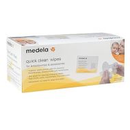 Medela Quick Clean Breast Pump And Accessory Wipes, 40 Count, Individually Wrapped Convenient And Hygienic On-The-Go Cleaning Of Tables, Countertops, Chairs, And More