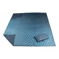 AOMAIS Acteon Adventure Outdoor Blanket, 8-in-1 Versatile and Waterproof Blanket, Durable Ripstop Nylon with Soft Microfiber Top, Convenient for Picnic Blanket, Camping, Beach Blanket, Tr