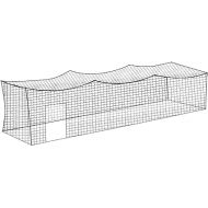 Aoneky Polyethylene Twisted Knotted Baseball Batting Cage Netting - NET ONLY - Not Include Poles and Frame Kits - Small Pro Garage Softball Batting Cage Net