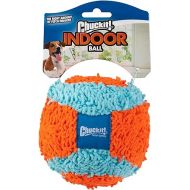 Chuckit! Indoor Fetch Ball Dog Toy (4.75 Inch), Orange and Blue (Pack of 1)