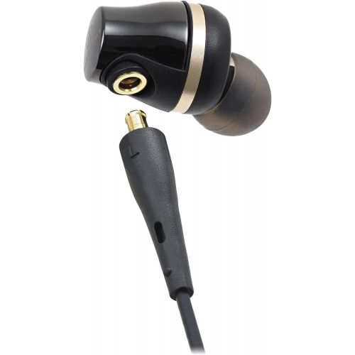 오디오테크니카 Audio-Technica ATH-CKR100iS Sound Reality In-Ear High-Resolution Headphones with In-Line Mic & Control