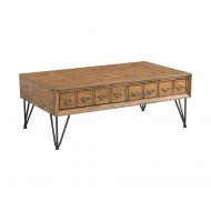 Abbey Avenue at-ABT-CTE Abbot Rectangle Storage Coffee Table Light Walnut