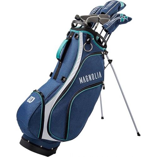 윌슨 Wilson Magnolia Package Golf Complete Set - Ladies, Navy