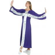 Danzcue Womens Cross Robe Worship Dress