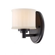 Trans Globe Lighting 70721 ROB Cahill Indoor Rubbed Oil Bronze Transitional Wall Sconce, 5.75