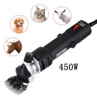 Ele ELEOPTION ele ELEOPTION Heavy Duty Electric Sheep Shears Pet Grooming Clippers with 13 Straight Tooth Shear Blades 6 Adjustable Speed for Sheep Animal Wool Livestock, 110V 450W
