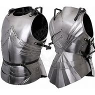 할로윈 용품Generic GlobalMart Medieval Knight Warrior Cuirass Gothic Larp Breastplate Front & Back Halloween costume