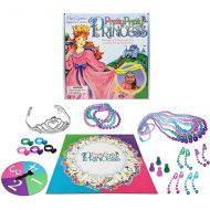 Pretty, Pretty, Princess with 1990's Artwork by Winning Moves Games USA, a Delightful Jewelry Dress-Up Game for 2-4 Players, Ages 5 and Up (1222)