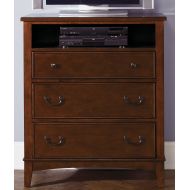 Liberty Furniture Industries Liberty Furniture 628-BR40 Chelsea Square 3-Drawer Chest, 36 x 18 x 42, Burnished Tobacco