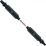 BOSCH ITDESQ23501 3.5 In. Square #2 Double-Ended Impact Tough Screwdriving Bit, 3.5 Large