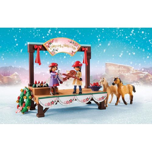 플레이모빌 Playmobil Spirit Riding Free Christmas Concert