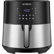 Ultrean 8 Quart Air Fryer, Electric Hot Air Fryers XL Oven Oilless Cooker with 8 Presets, LCD Digital Touch Screen and Nonstick Frying Pot, ETL Certified, Cook Book, 1-Year Warrant