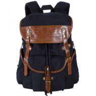 Leaper Casual Canvas Backpack School Bag Travel Daypack