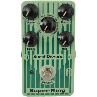 Aural Dream Super Ring Guitar Effects Pedal with 2 Ring modes and 6 waves simulating Tubular Bell,Chime and Bells sound,true bypass