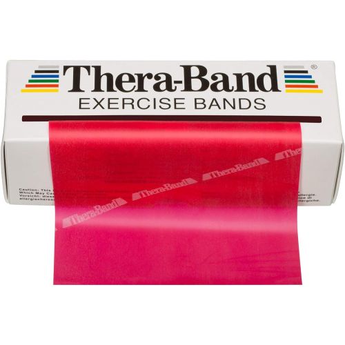  TheraBand Resistance Bands, 6 Yard Roll Professional Latex Elastic Band For Upper & Lower Body, Core Exercise, Physical Therapy, Pilates, Home Workouts, Rehab, Blue, Extra Heavy, I