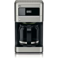 [아마존베스트]Braun KF7070 BrewSense Drip Glass Coffeemaker, 12 Cup, Stainless Steel