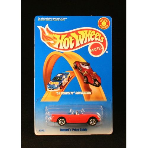  Hot Wheels 53 Corvette Convertible TOMARTSS Price Guide Exclusive 1998 Special Edition 1:64 Scale Die-Cast Vehicle