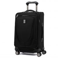 Travelpro Luggage Crew 11 21 Carry-on Expandable Spinner w/Suiter and USB Port, Black