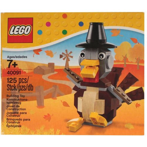  LEGO Thanksgiving Turkey, 40091, 125 Pieces