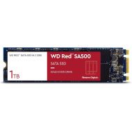 Western Digital 1TB WD Red SA500 NAS 3D NAND Internal SSD - SATA III 6 Gb/s, M.2 2280, Up to 560 MB/s - WDS100T1R0B