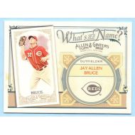 Jay Bruce 2012 Topps Allen & Ginter Whats in a Name? #WIN60 - Cincinnati Reds