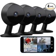 4MP 2K Cameras for Home Security Indoor,Home Security Camera for Baby/Elder/Pet/Nanny,Baby Cam Starlight Sensor Color Night Vision,US Cloud Service,Works with Alexa