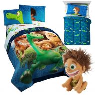 Franco Disney The Good Dinosaur TWIN Size REVERSIBLE Comforter and Sheet Set + Plush SPOT WITH SOUNDS
