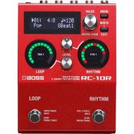 BOSS Guitar Looper Effects Pedal, Red (RC-10R)