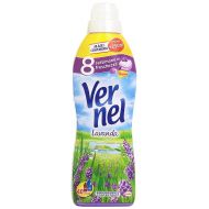 Vernel  Concentrated Fabric Softener, Lavender Scent 1 Litre - Pack of 6
